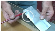 burnishing card